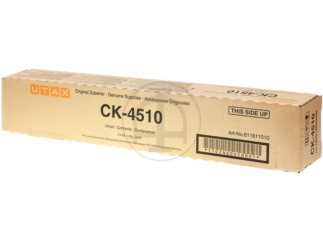 611811010 UTAX CK4510 CD Toner zwart 15.000pagina's 1