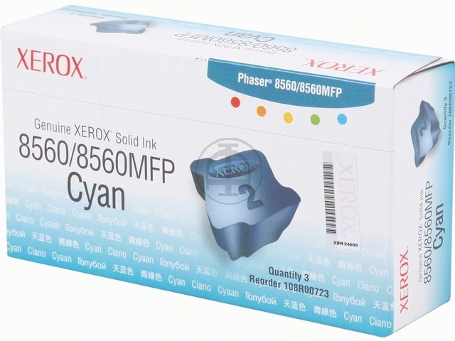 108R00723 XEROX Phaser Festtinte (3) cyan 3000Seiten 1