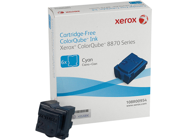 108R00954 XEROX ColorQube solid ink (6) cyan 17.300pages 1