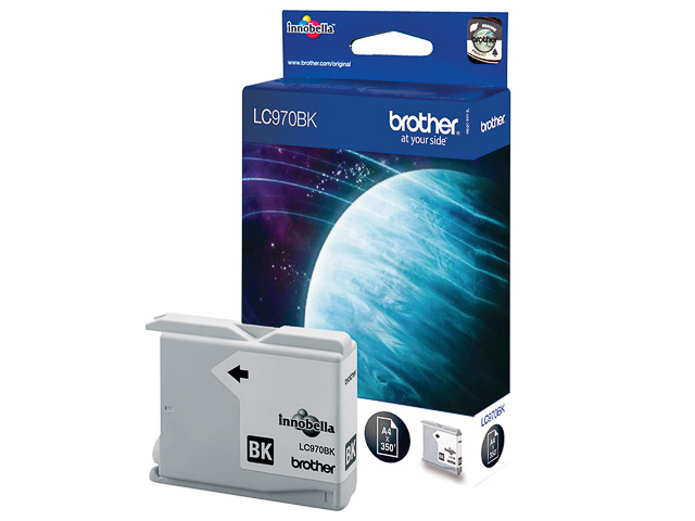 LC970BK BROTHER DCP ink black 350pages  1