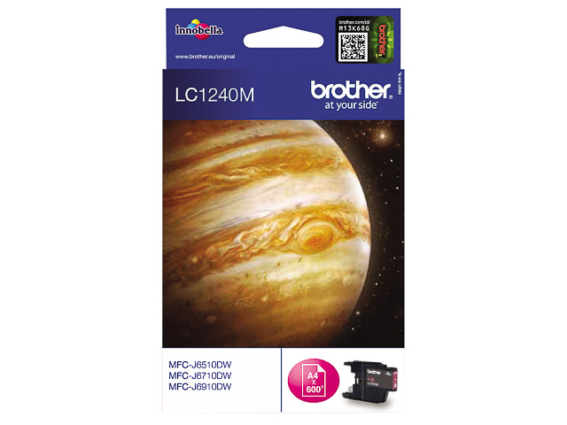 LC1240M BROTHER MFC Inkt magenta 600 pagina's 1