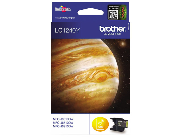 LC1240Y BROTHER MFC Tinte yellow 600 Seiten 1