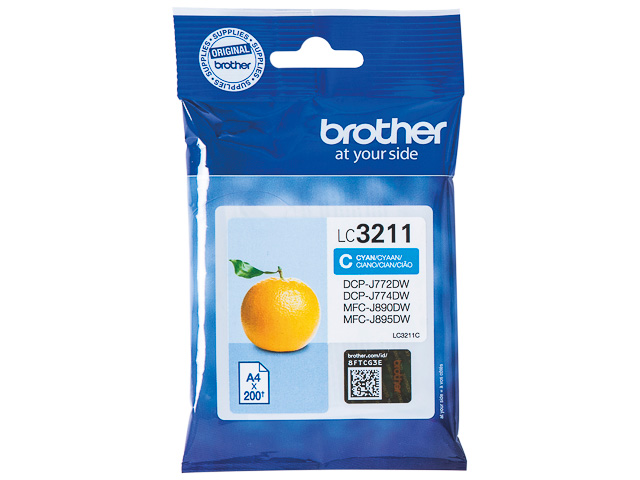 LC3211C BROTHER DCP Inkt cyaan ST 200 pagina's 1