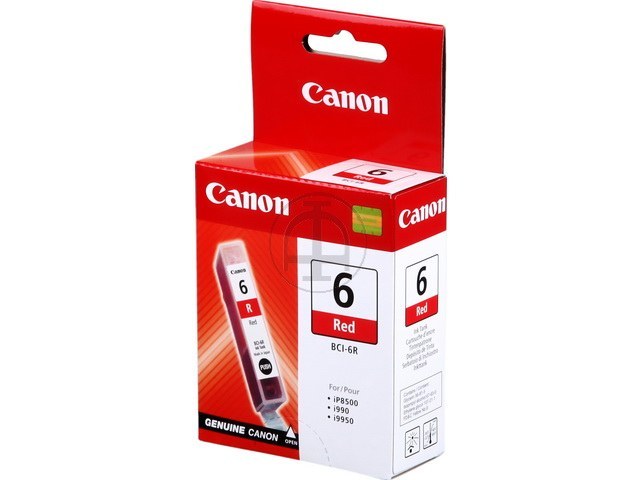 8891A002 CANON BCI6R Nr.6 Pixma ink red 280pages 15ml 1