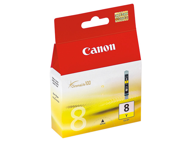 0623B001 CANON CLI8Y Nr.8 Pixma MP Tinte yellow 400Seiten 13ml 1