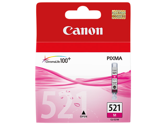 2935B001 CANON CLI521M Nr.521 Pixma MP ink magenta 470pages 9ml 1