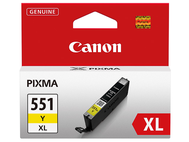 6446B001 CANON CLI551XLY Nr.551XL Pixma Tinte yellow HC 685Seiten 11ml 1