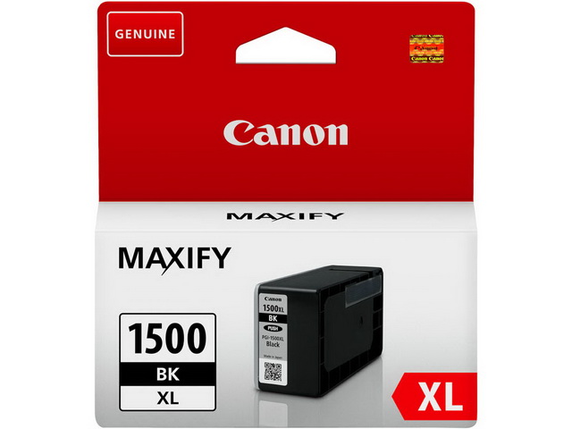 9182B001 CANON PGI1500XLBK Maxify MB Inkt zwart HC 1200pagina's 34,7ml 1