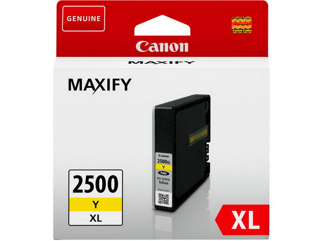 9267B001 CANON PGI2500XLY Maxify MB encre jaune HC 1520pages 19,3ml 1
