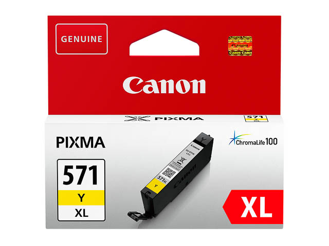 0334C001 CANON CLI571XLY Nr.571XL Pixma MG ink yellow HC 715pages 10,8ml 1