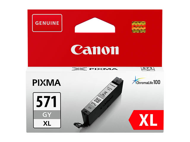 0335C001 CANON CLI571XLGY Nr.571XL Pixma MG encre gris HC 3.350pages 10,8ml 1