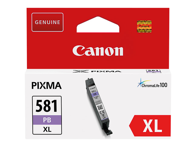 2053C001 CANON CLI581XLPB Nr.581 Pixma TS TR Foto-inkt blauw HC 4.710 1