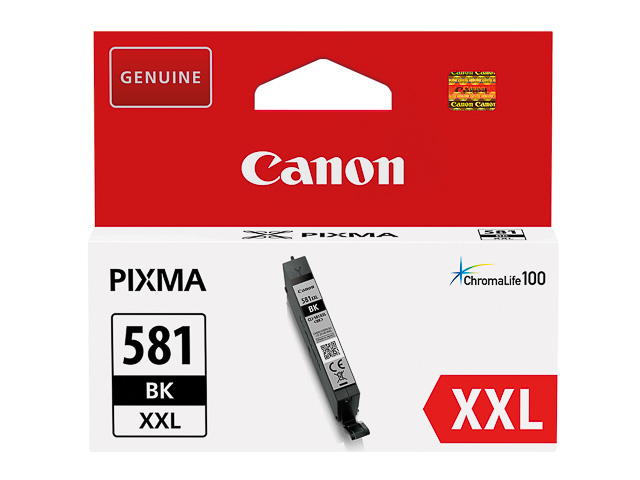 1998C001 CANON CLI581XXLBK Nr.581 Pixma TS TR Tinte black EHC 6.360Seiten 1