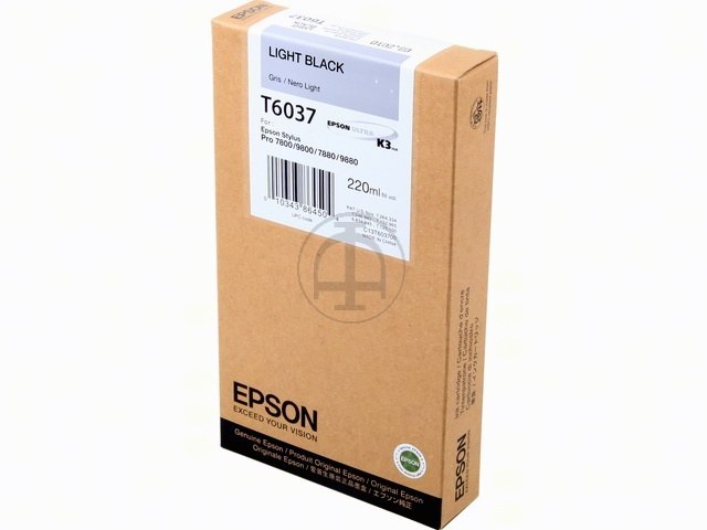 C13T603700 EPSON ST PRO ink light blk HC 220ml 1
