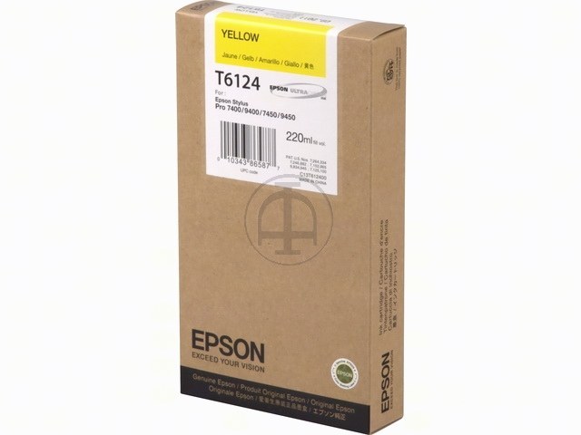 C13T612400 EPSON ST PRO Tinte yellow HC 220ml 1