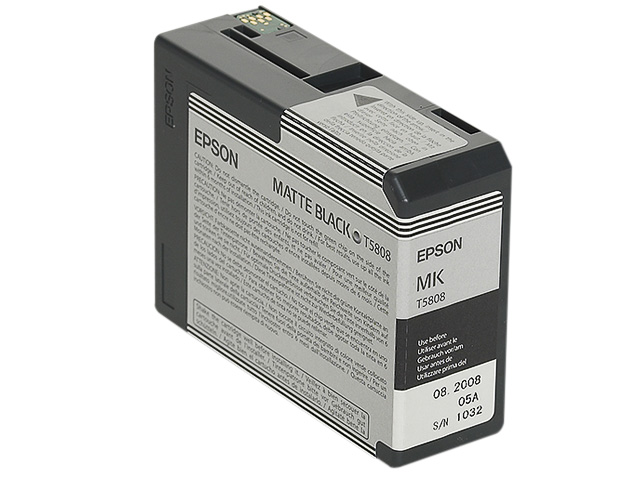 C13T580800 EPSON ST PRO Inkt mat zwart 80ml 1