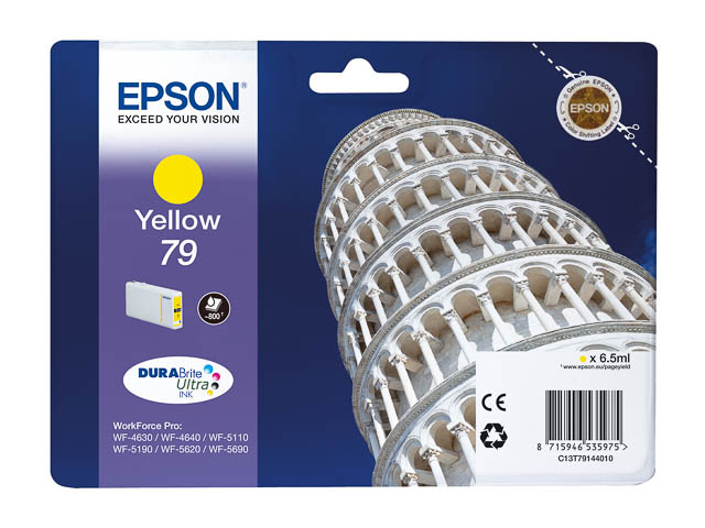 C13T79144010 EPSON Nr.79 WF ink yellow ST 800pages 6,5ml 1