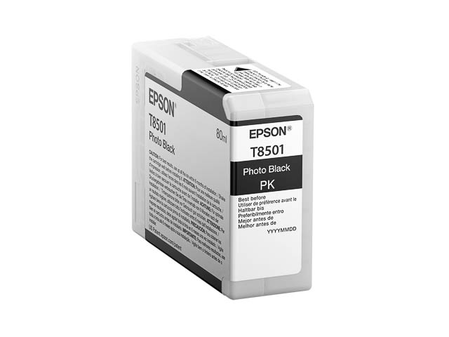 C13T850100 EPSON SC Inkt foto zwart 80ml  1