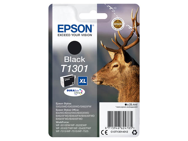 C13T13014012 EPSON BX ink black HC 945 pages 25,4ml 1