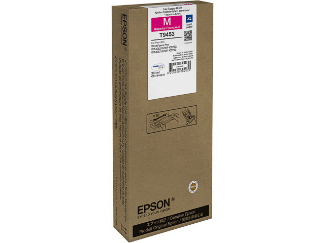 C13T945340 EPSON Cartr. XL WF PRO Inkt magenta HC 38,1ml 1