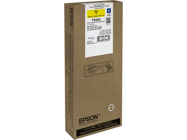 C13T945440 EPSON Cartr. XL WF PRO ink yellow HC 38,1ml 1