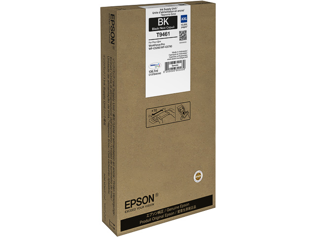 C13T946140 EPSON Cartr. XXL WF PRO Tinte black EHC 136,7ml 1