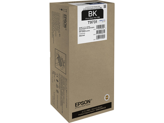 C13T973100 EPSON Cartr. XL WF PRO Inkt zwart HC 22.500pagina's 402ml 1