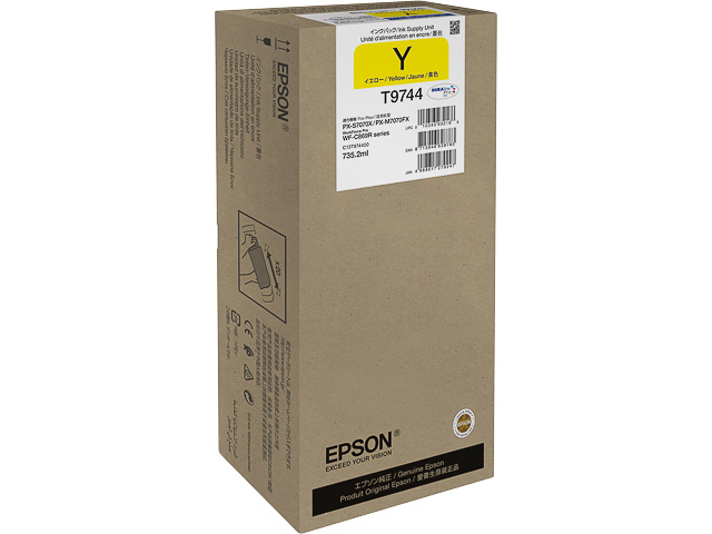C13T974400 EPSON WF PRO Inkt geel EHC 735,2ml 1