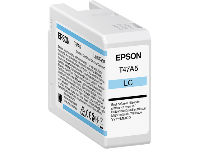 C13T47A500 EPSON SC Inkt lichtcyaan 50ml  1