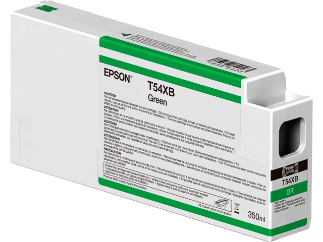 C13T54XB00 EPSON UltraChrome HDX/HD Inkt groen 350ml 1