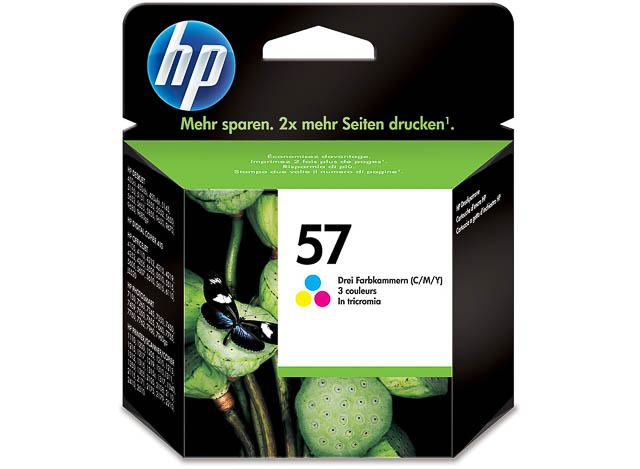 C6657AE#UUS HP 57 DJ Printkop 3-kleuren 500pagina's 17ml 1