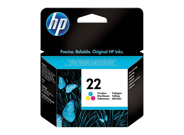 C9352AE#UUS HP HP22 PSC Inkt kleur ST 165pagina's 5ml 1