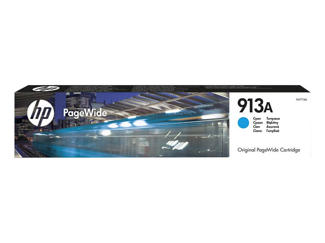F6T77AE HP 913A PW PRO Inkt cyaan 3000 pagina's 37ml 1