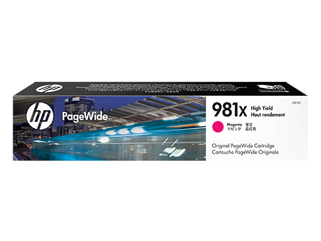 L0R10A HP 981X PW Color ink magenta HC 10.000pages 116ml 1