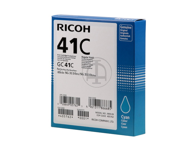 405762 RICOH SG ink cyan Gel 2200pages  1