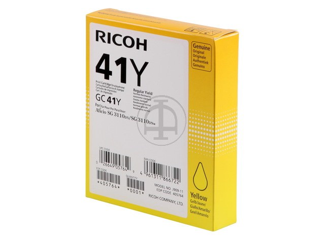 405764 RICOH SG ink yellow Gel 2200pages  1