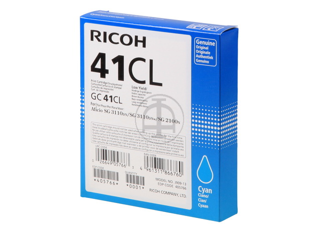 405766 RICOH SG ink cyan Gel 600pages  1