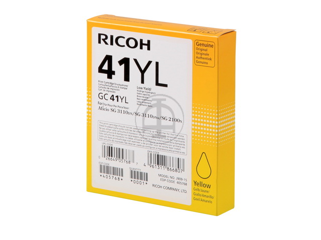 405768 RICOH SG ink yellow Gel 600pages  1