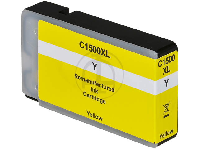 7082053 ItemP. CANON PGI1500XL MB Tinte yellow HC rebuilt 935Seiten Chip 12ml 1