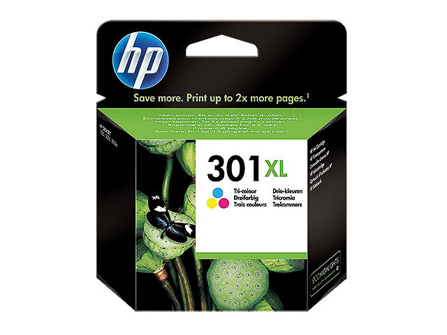 CH564EE#UUS HP 301XL DJ ink color HC 330 pages 6ml 1