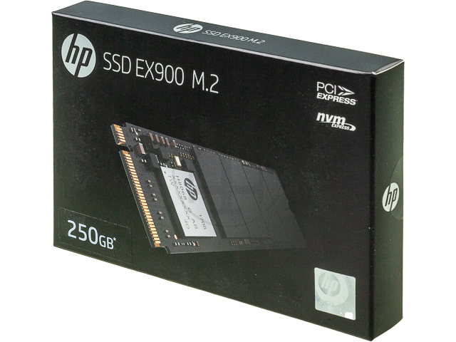 HP SSD EX900 250GB M.2 NVME 2YY43AA#ABB intern 1