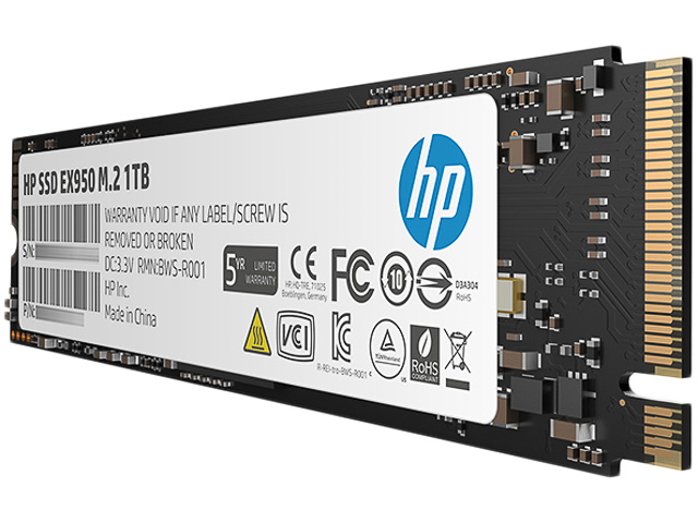 HP SSD EX950 1TB M.2 NVME 5MS23AA#ABB internal 1
