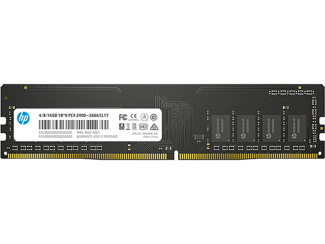 HP V2 DDR4 2666MHZ 16GB CL19 DRAM UDIMM 7EH56AA#ABB memory module 1