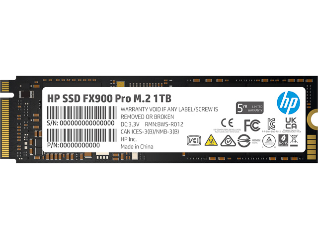 HP SSD FX900 PRO 1TB M.2 NVME 4A3U0AA internal 1