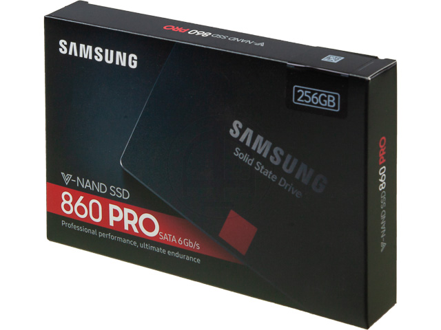 SAMSUNG 2.5 SSD 860 PRO SERIE 256GB MZ-76P256B/EU internal 1