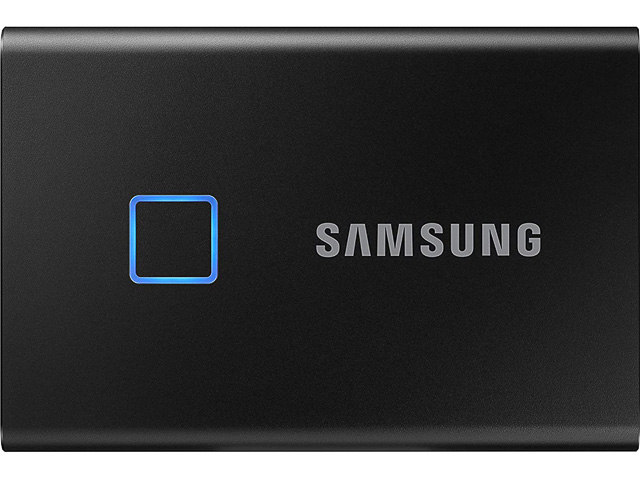 SAMSUNG SSD T7 TOUCH 1TB MU-PC1T0K/WW black USB 3.2 external 1