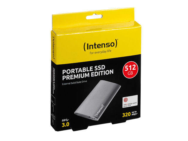 INTENSO 1.8 SSD PREMIUM EDITION 512GB 3823450 USB 3.0 external 1