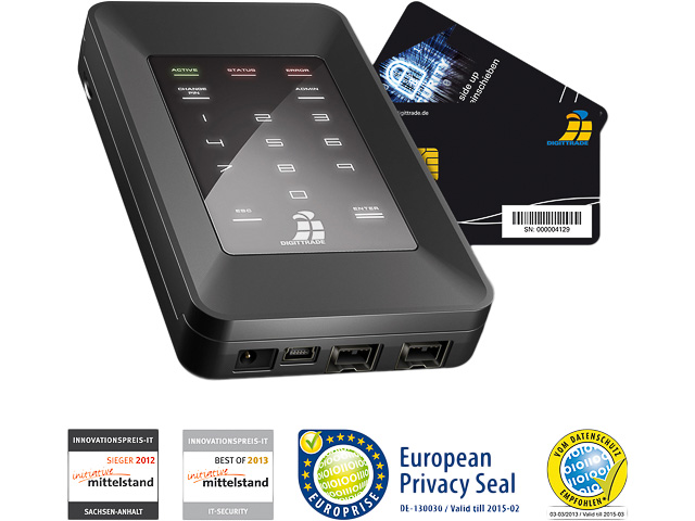 DIGITTRADE SSD 500GB BUSINESS DG-HS256S-500SSD USB 2.0 extern 1