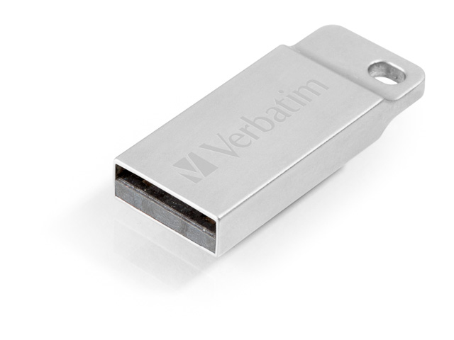 VERBATIM METAL EXECUTIVE USB STICK 16GB 98748 USB 2.0 silber 1