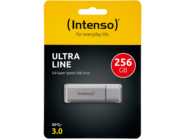 INTENSO ULTRA LINE USB STICK 256GB 3531492 70MB/s USB 3.0 silver 1